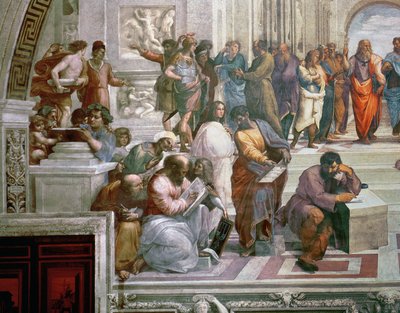 The School of Athens (detail) by Raffaello Sanzio Raphael